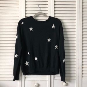 Black & white star sweater